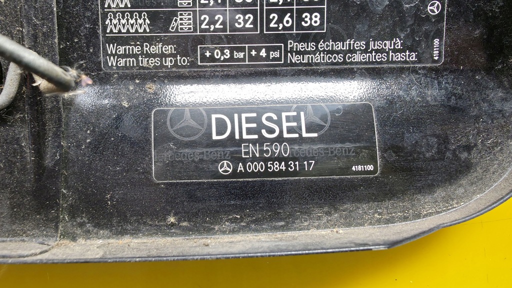 фото №7, Кришка заливної пального 191 c191 mercedes a w169