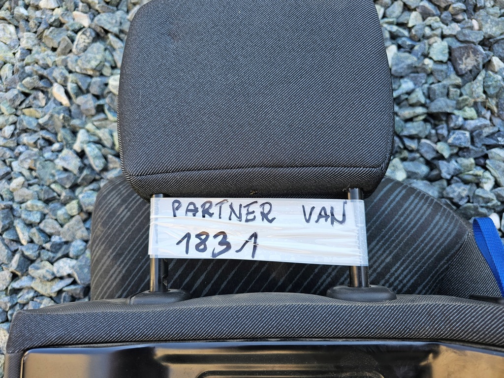 фото №7, Комплект сидінь сидіння перед peugeot partner van #1831