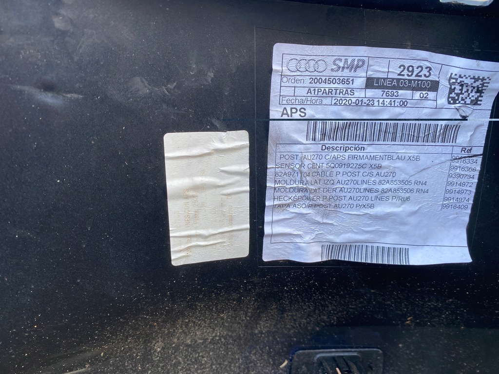 фото №12, Audi a1 ii 82a бампер задний