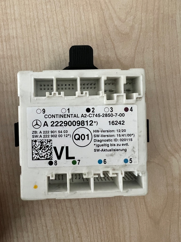 фото №1, Модуль двері mercedes-benz оригінальний номер a2229009812