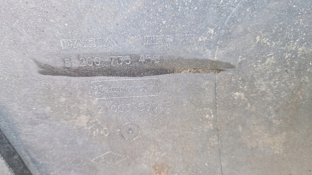фото №7, Dacia sandero 5d бампер задній задня kod lak. dv61h 8200735456