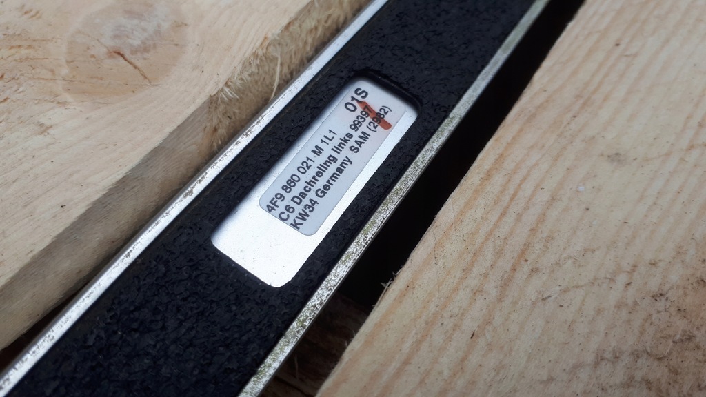 фото №14, Rs6 c6 s6 a6 рейлінги дахові лівий правий satyna 2x