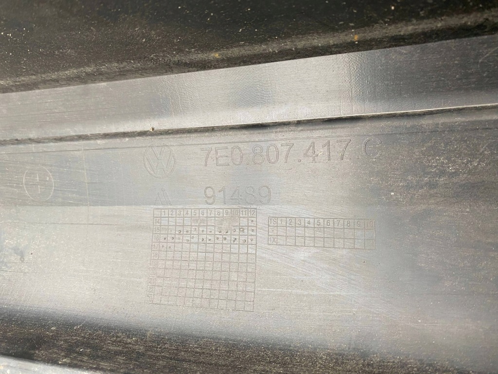 Купити Vw t6 7e transporter комплектний  бампер задні задній структура 7e0807417c