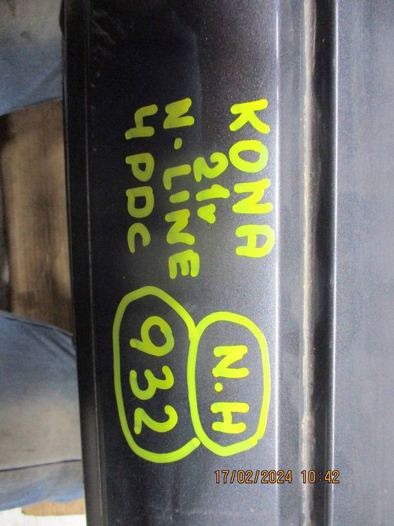 фото №10, Бампер задняя hyundai kona n-line 4 pdc задний