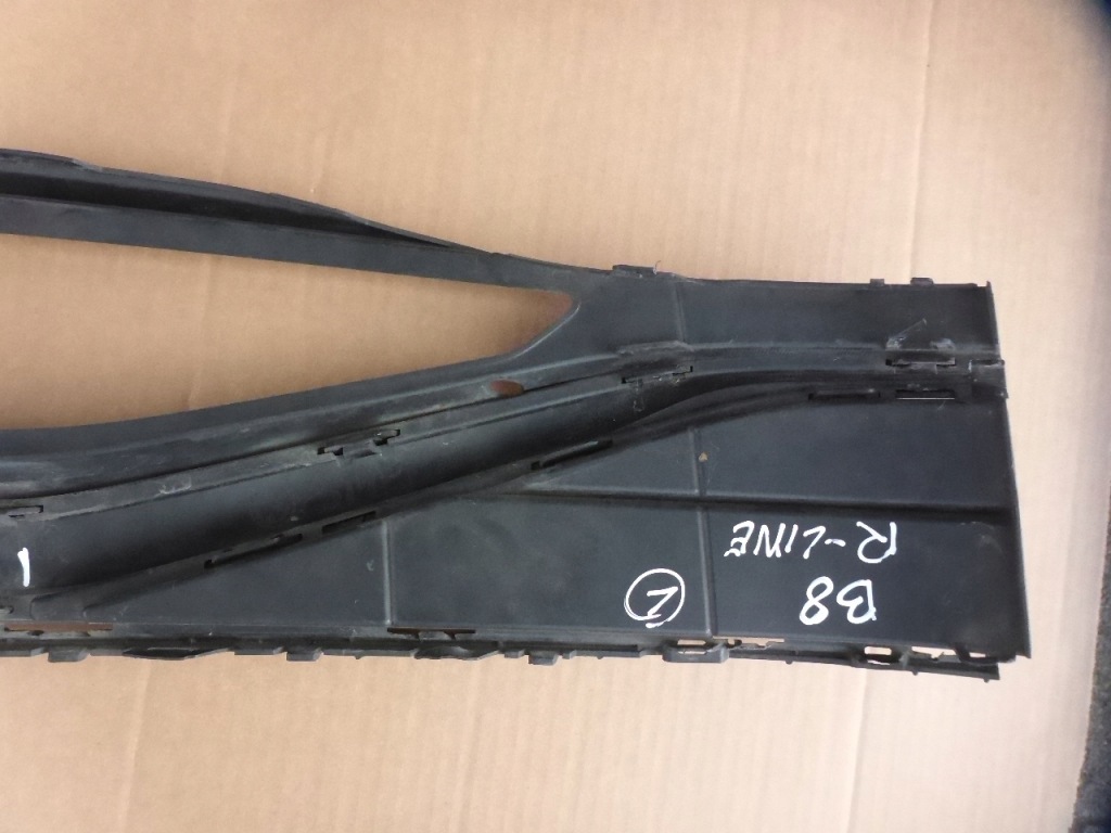 фото №9, Vw passat b8 lift 19- r-line решётка решётка радиатора левая бампера 3g0853665q orygina