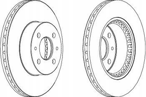 фото №2, Ferodo гальмівні диски гальмівні 2szt lexus gs renault lagu