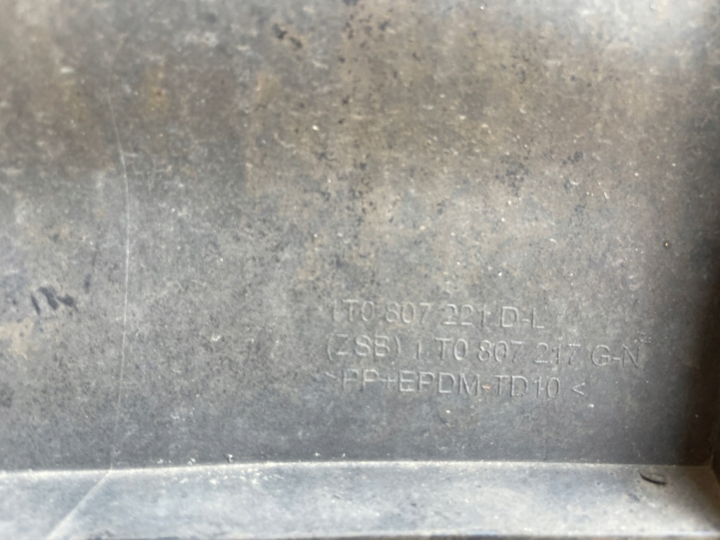 фото №7, Vw touran lift 1t0 06-10r бампер передний