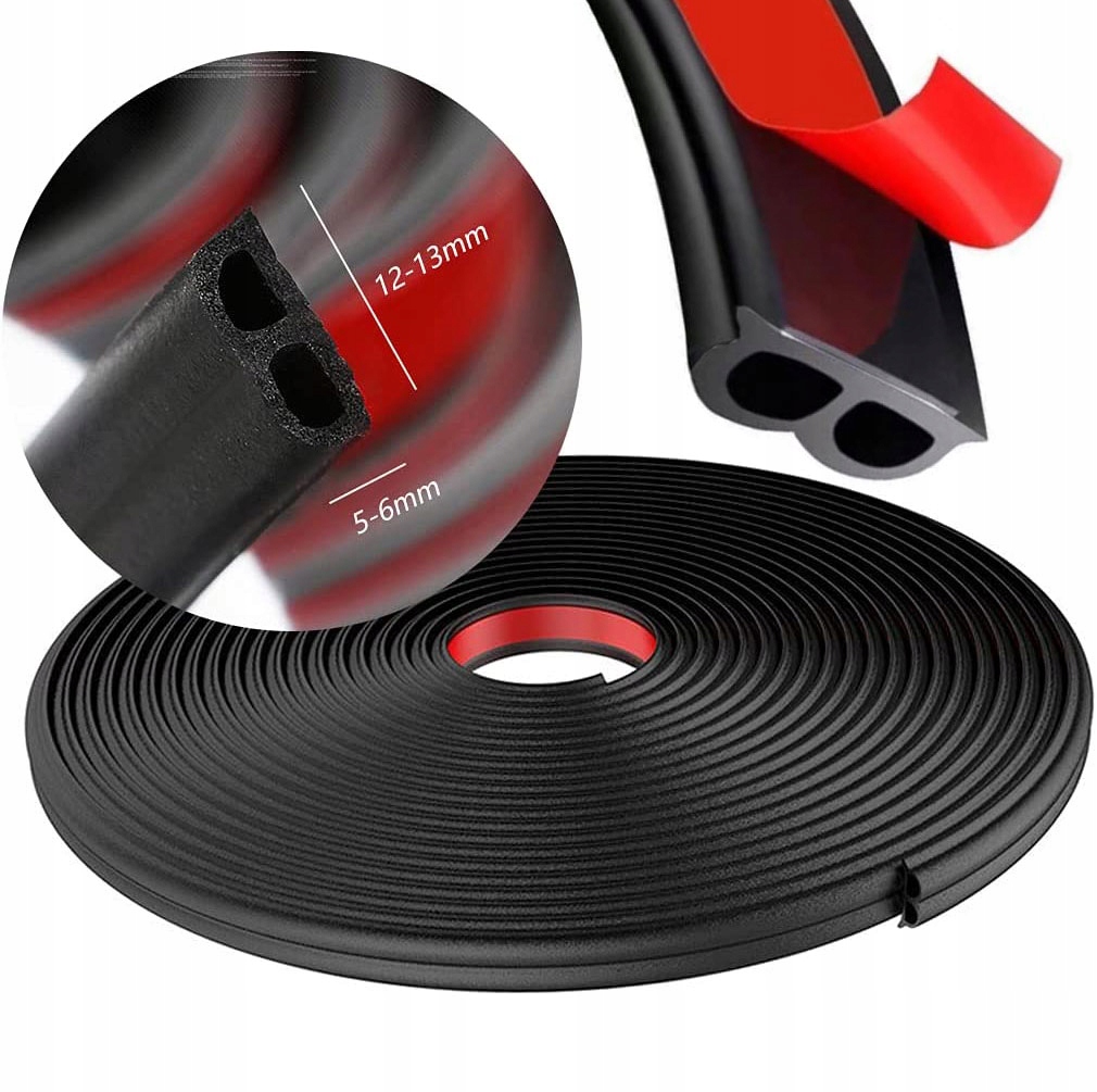 фото №7, Лента уплотнительная прокладка b do дверь автомобиля шумоизоляционная гибкая
