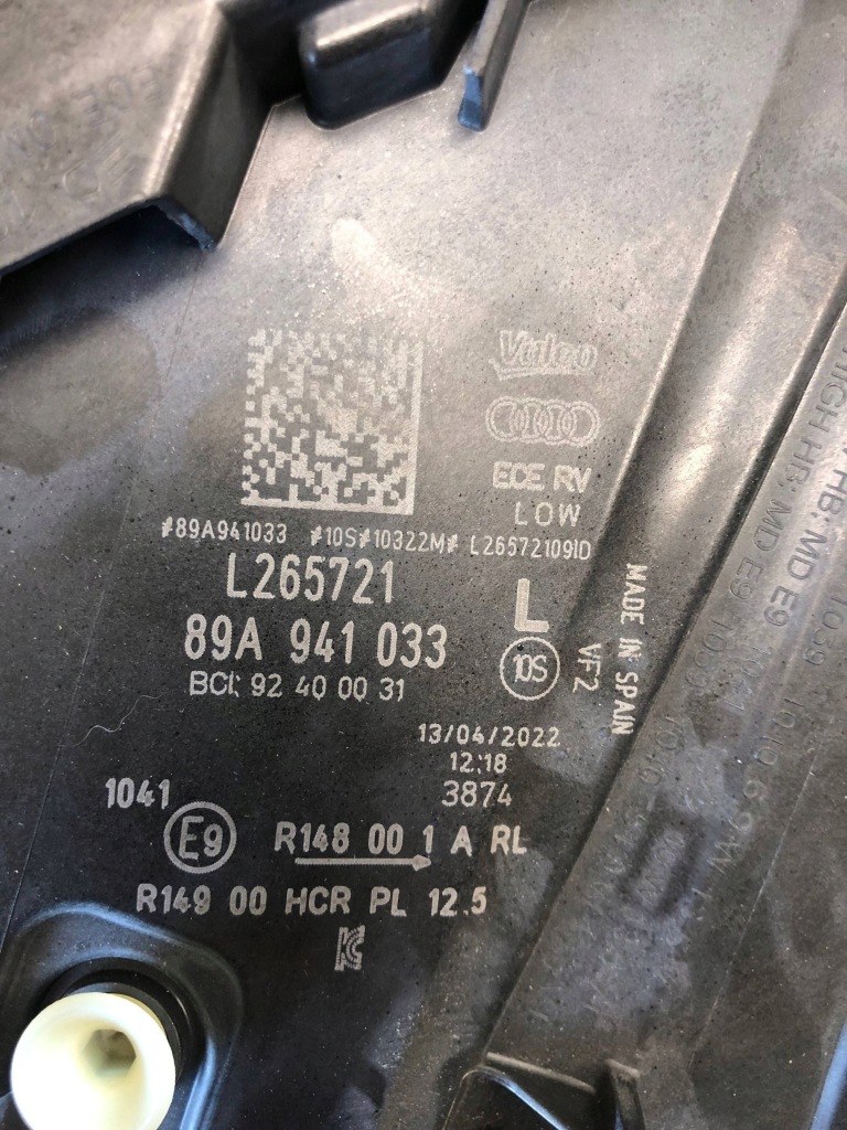 Фара ліве перед full led audi q4 e-tron 89a941033 Київ