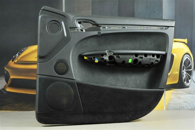 фото №1, Porsche 955 cayenne обивка дверь, skóra/alcanta