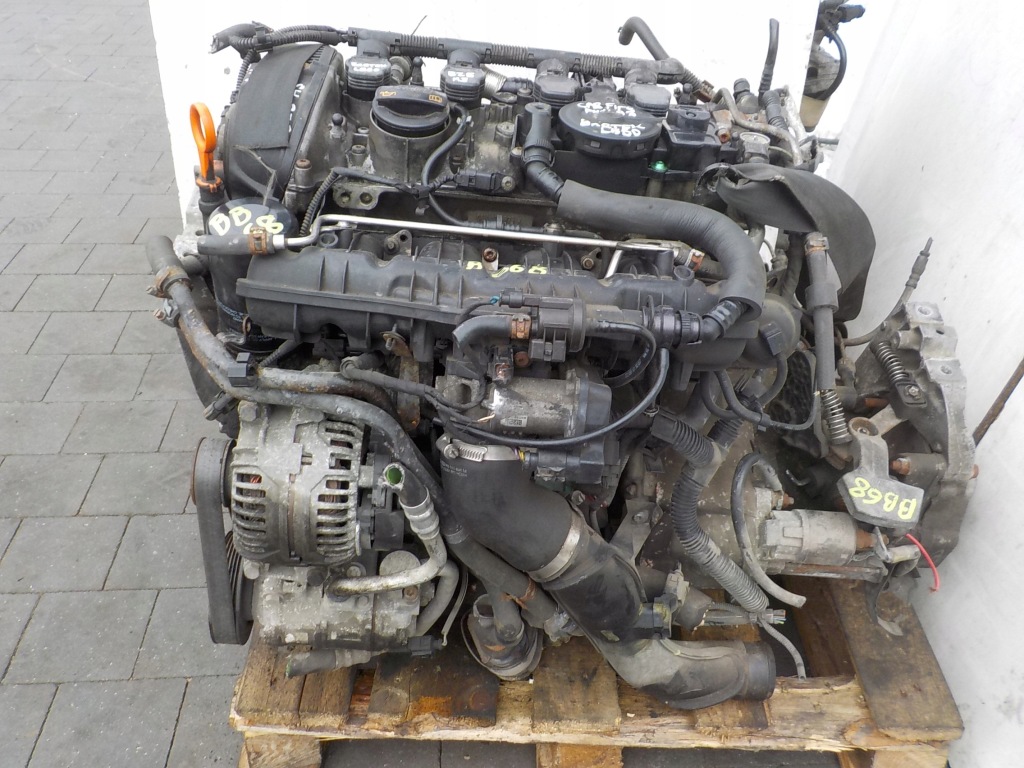 Audi a3 8p 08r 1.8 tfsi 160km двигун bzb комплектний Доставка