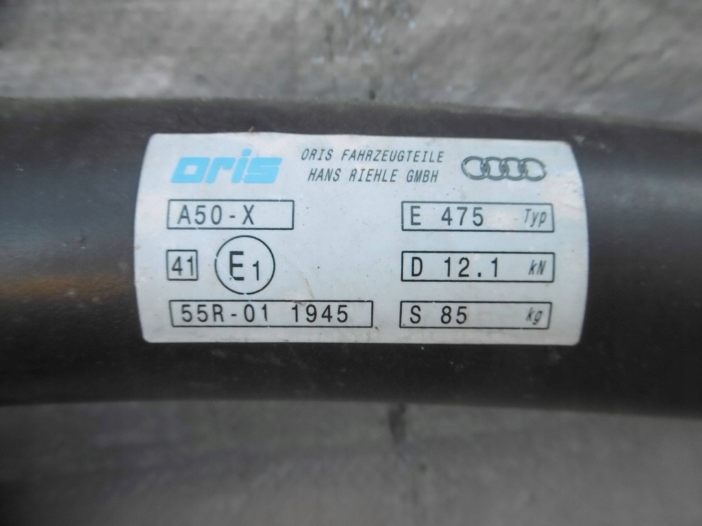 фото №5, Hak буксировочный audi a6 c7 kombi 4g0800491q