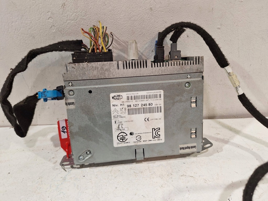 фото №3, Радіо навігація 9812724580 citroen c4 ii 10-