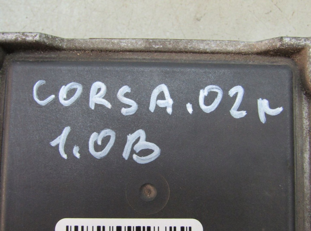 фото №10, Corsa c 1.0 b 02r бортовий комп'ютер двигуна блок керування 26sa7346 0261206072