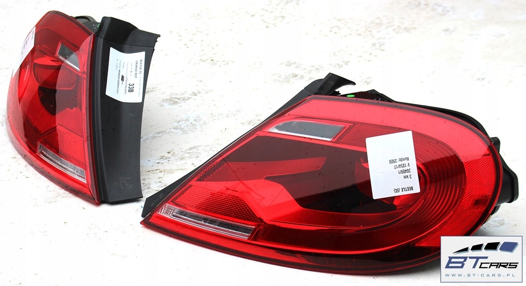 фото №12, Vw the beetle kompletny задня бампер задній кришка багажника багажника + спойлер лампи l