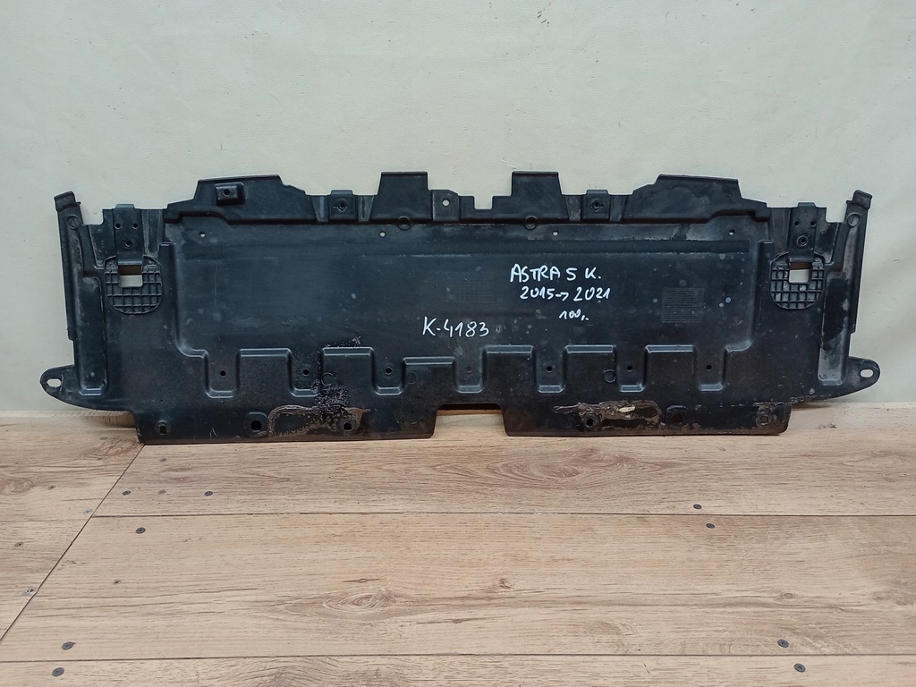 фото №1, Opel astra 5 k 2015-2021 захист нижня pod бампер передній