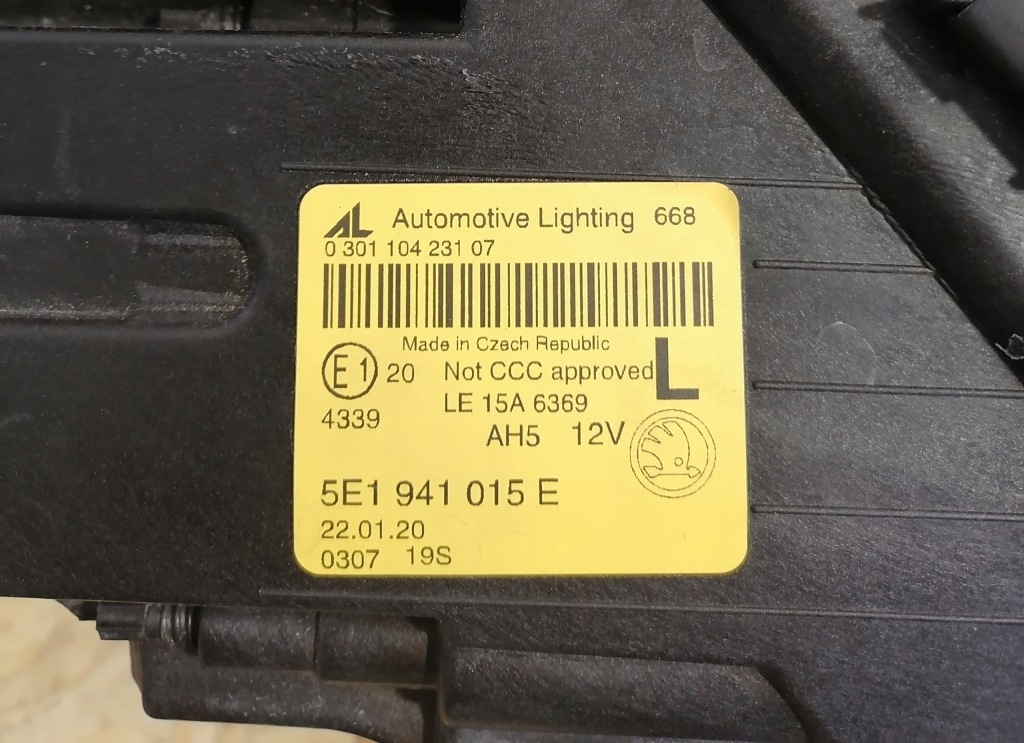 фото №3, Skoda octavia iii lift лампа ліва full led