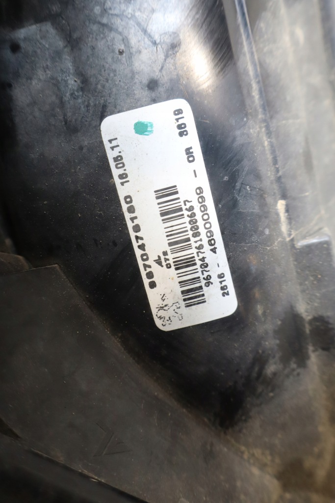 фото №5, Противотуманная фара правый peugeot 508 i uk