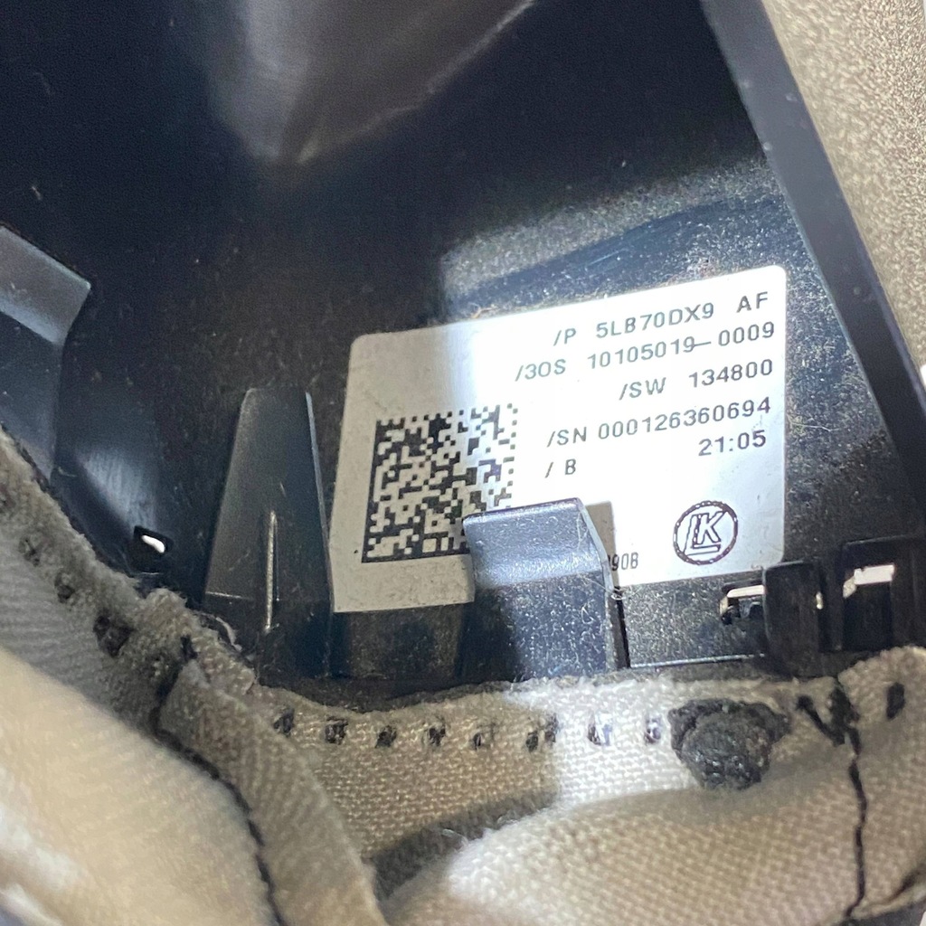 фото №13, Dodge charger 2017 стрічка / кільце ковзний подушка безпеки / srs