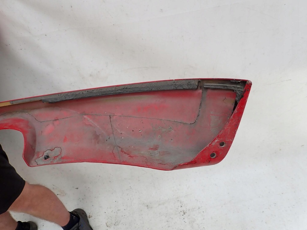 фото №10, Opel corsa d opc line 06-14 dół накладка спойлер бампера задняя