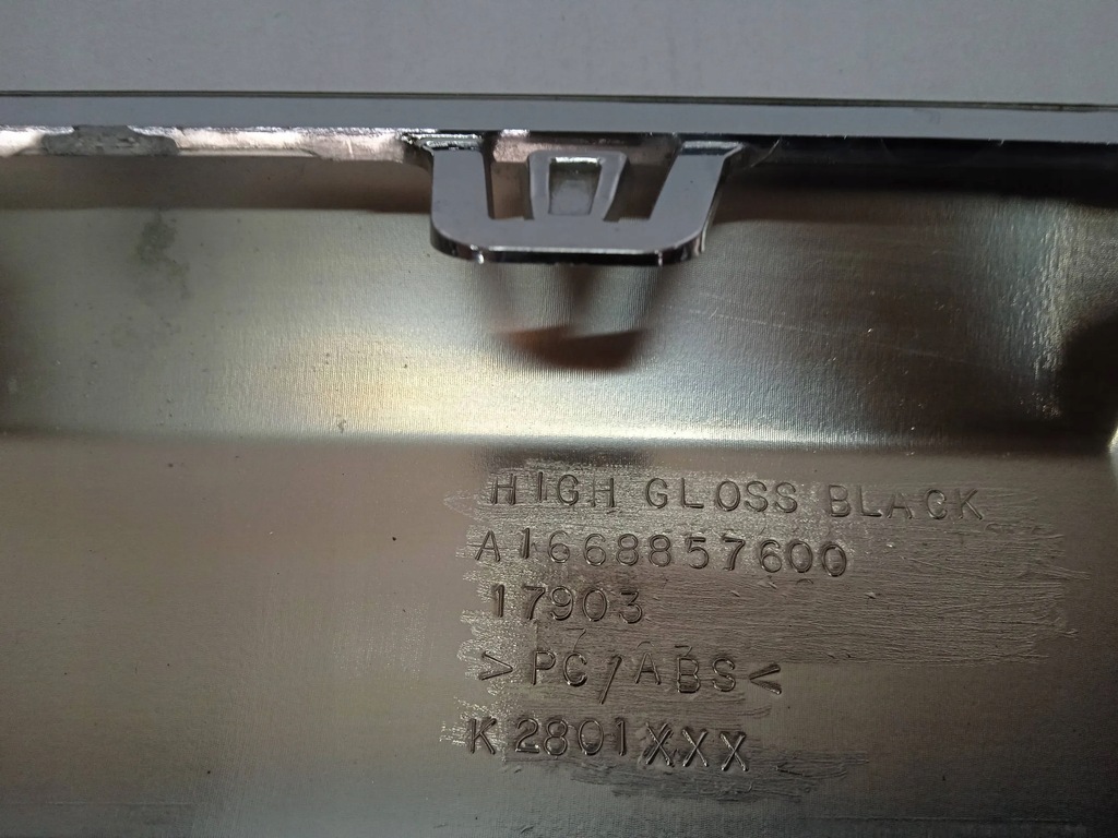 фото №8, Молдинг бампера задня mercedes-benz gle amg w166