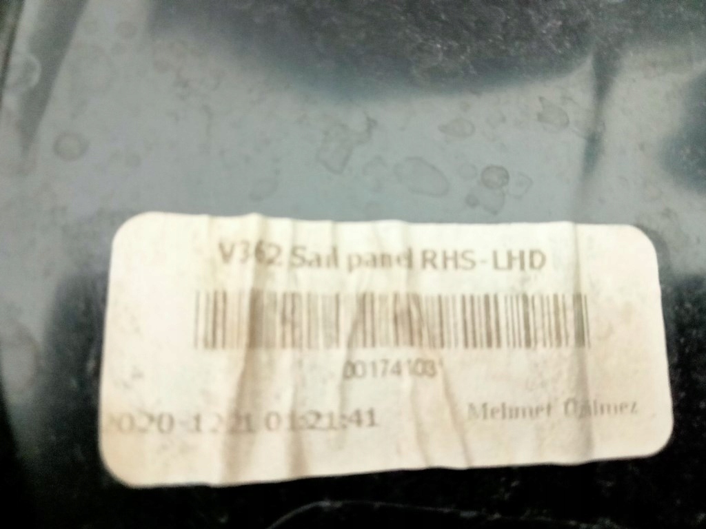 фото №6, Ford transit custom 14- заглушка треугольник правый bk21-v16004-agw