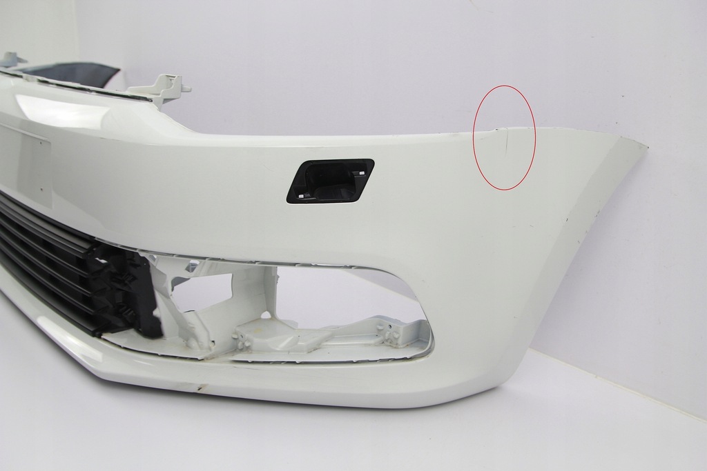 фото №16, Бампер перед передній vw polo v pdc омивачі 6c0807221