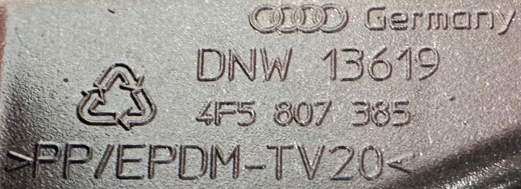 фото №13, Audi a6 c6 усилитель направляющая бампера задняя задний 4f5807385