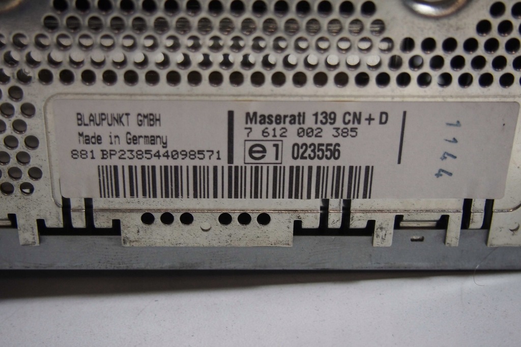 фото №16, Comand радіо cd 7612002385 188212 maserati quattroporte v europa