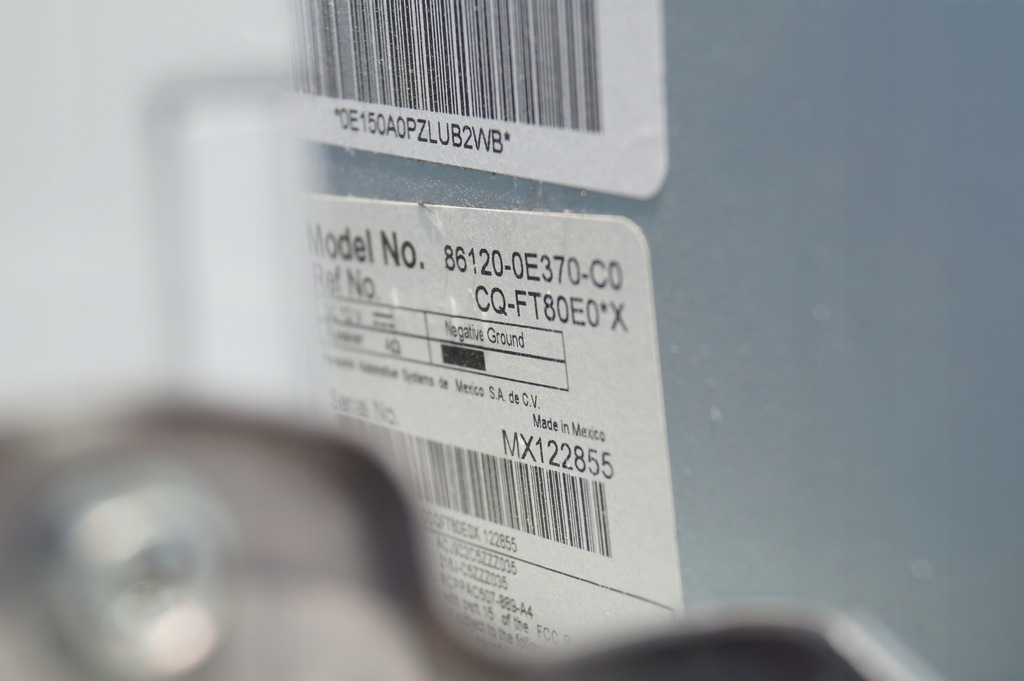 фото №10, Радио mp3 wma дисплей toyota highlander ii 2