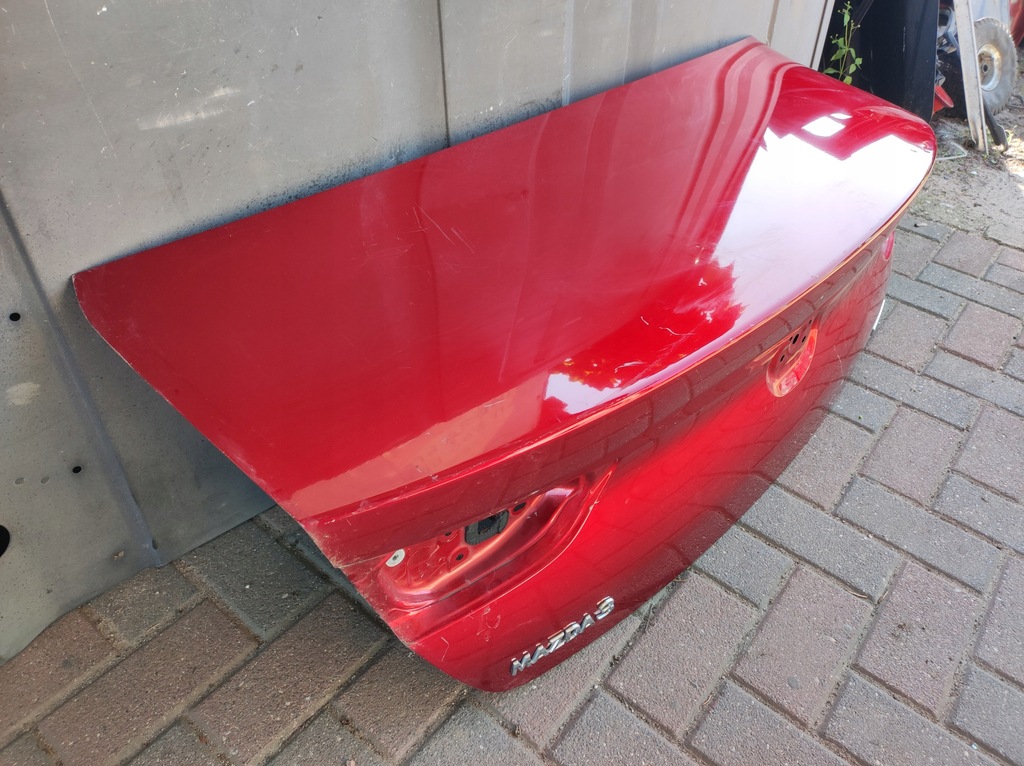 фото №8, Крышка багажника задняя задняя mazda 3 iv bp 2019-24 sedan