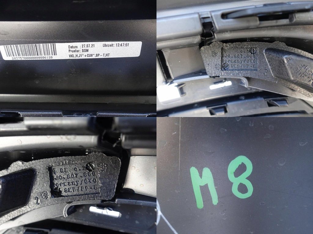 фото №12, Porsche taycan cross turismo turbo s 21- задняя pdc