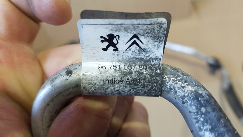 фото №5, Трубки кондиціонера 1.6 hdi шланг peugeot 3008 ii