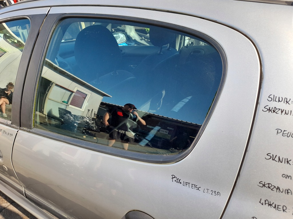 фото №5, Peugeot 206 lift двері лівий задня ліва задні etsc