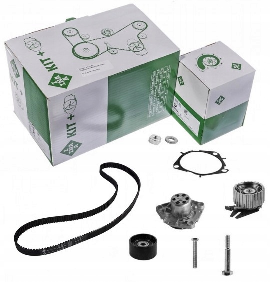 фото №1, Ina 530 0561 30 насос водяная + набор ремень распределительного вала