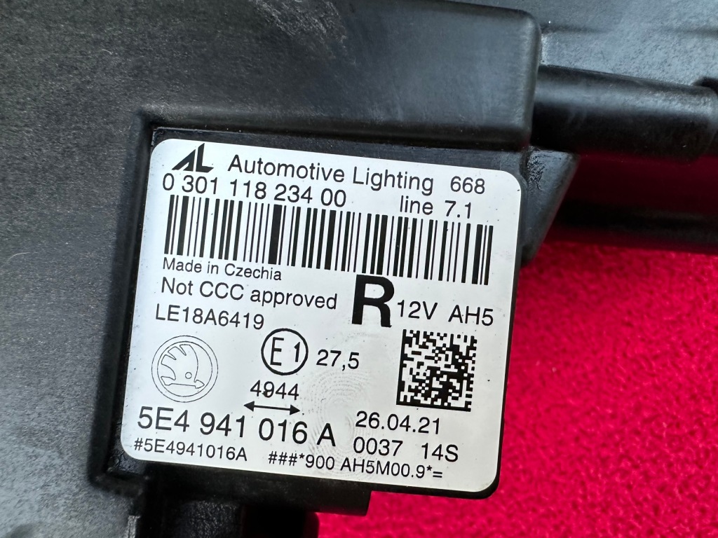 фото №6, Фара skoda octavia iv full led 5e4941016a