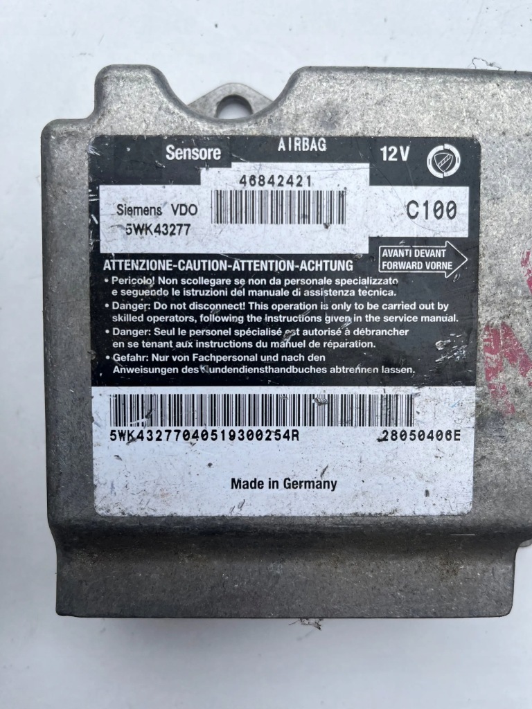 фото №2, Alfa 147 модуль датчик подушек