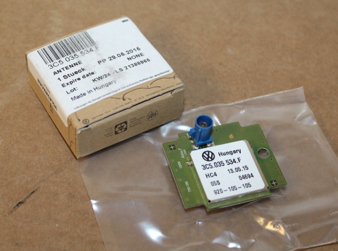 фото №1, Seat leon 5f gps антенна 3c5035534f