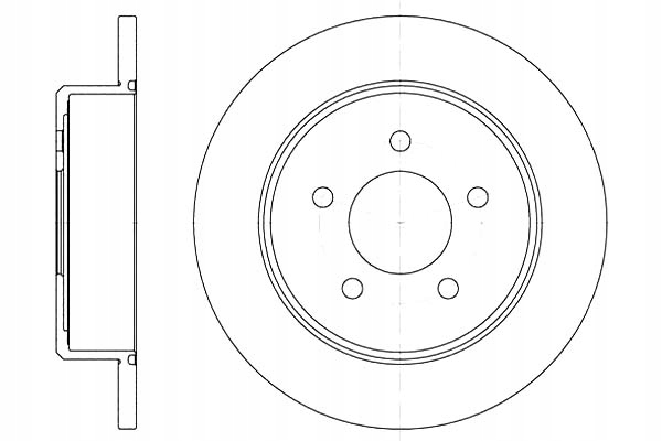 фото №1, Remsa тормозные диски тормозные 2szt chrysler grand voyager