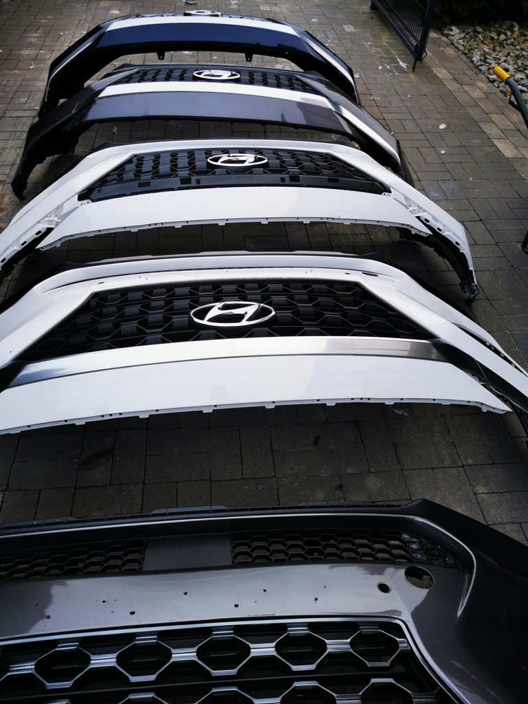 фото №8, Hyundai santa fe 2020 бампер передний