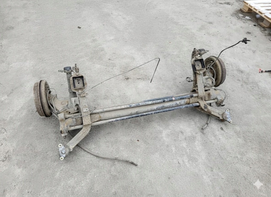 фото №1, Citroen berlingo i lift балка задня potrójny стабілізатор