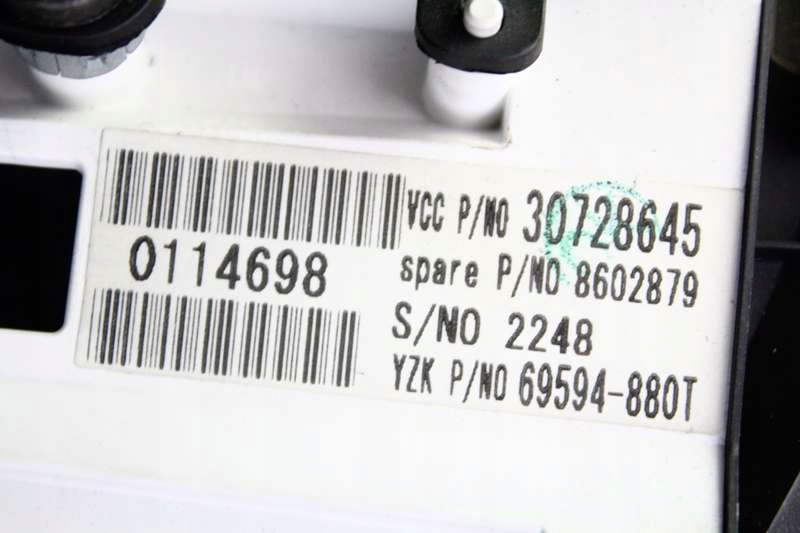 фото №12, Лічильник прилади eu 30728645 volvo v50 1.6 d 06r