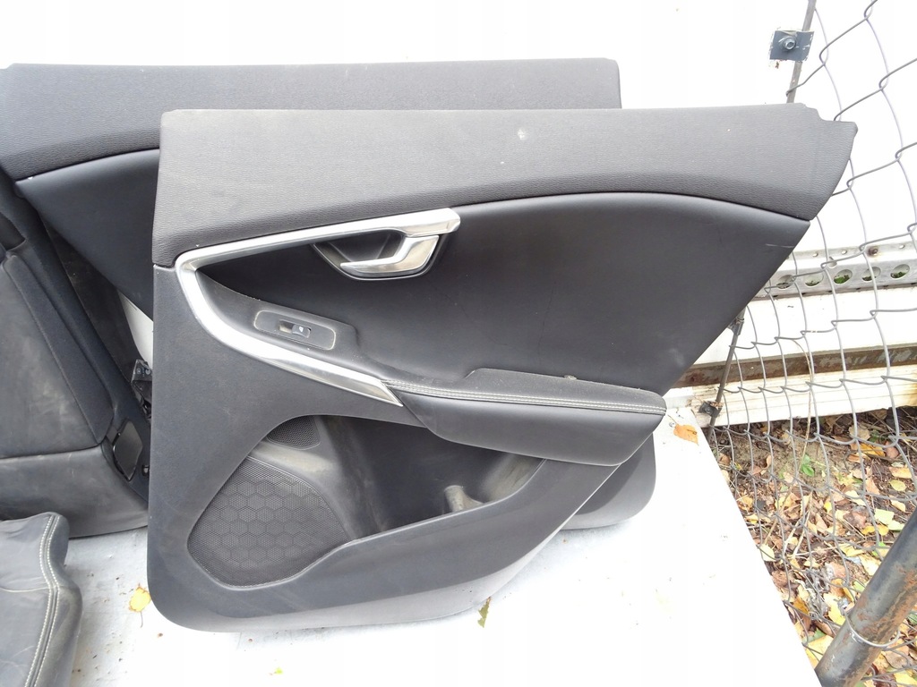 фото №12, Volvo v4o ii сиденья заднее сиденье обшивки комплект r-design