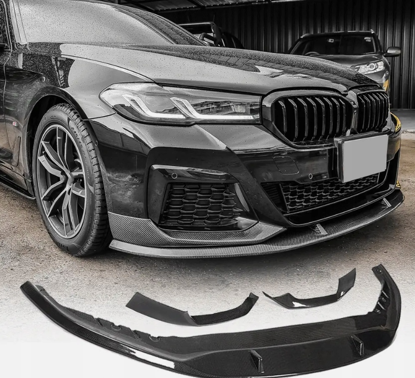 фото №1, Накладка сплиттер bmw g30 g31 lci карбон