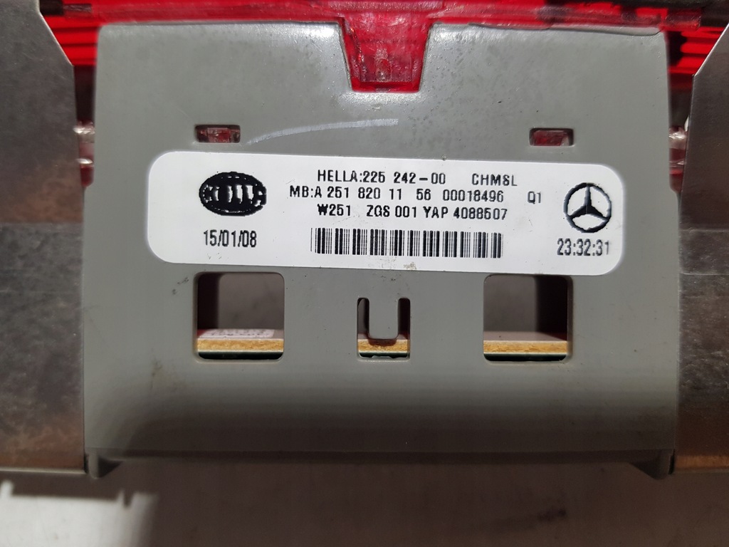 фото №7, Світло стоп stopówka mercedes r w251