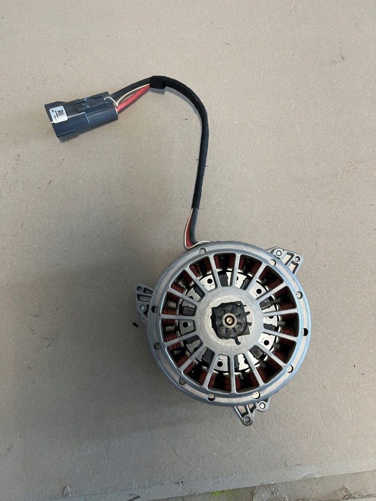 фото №1, Volvo v60 ii 18- двигун вентилятора вентилятора радіатора