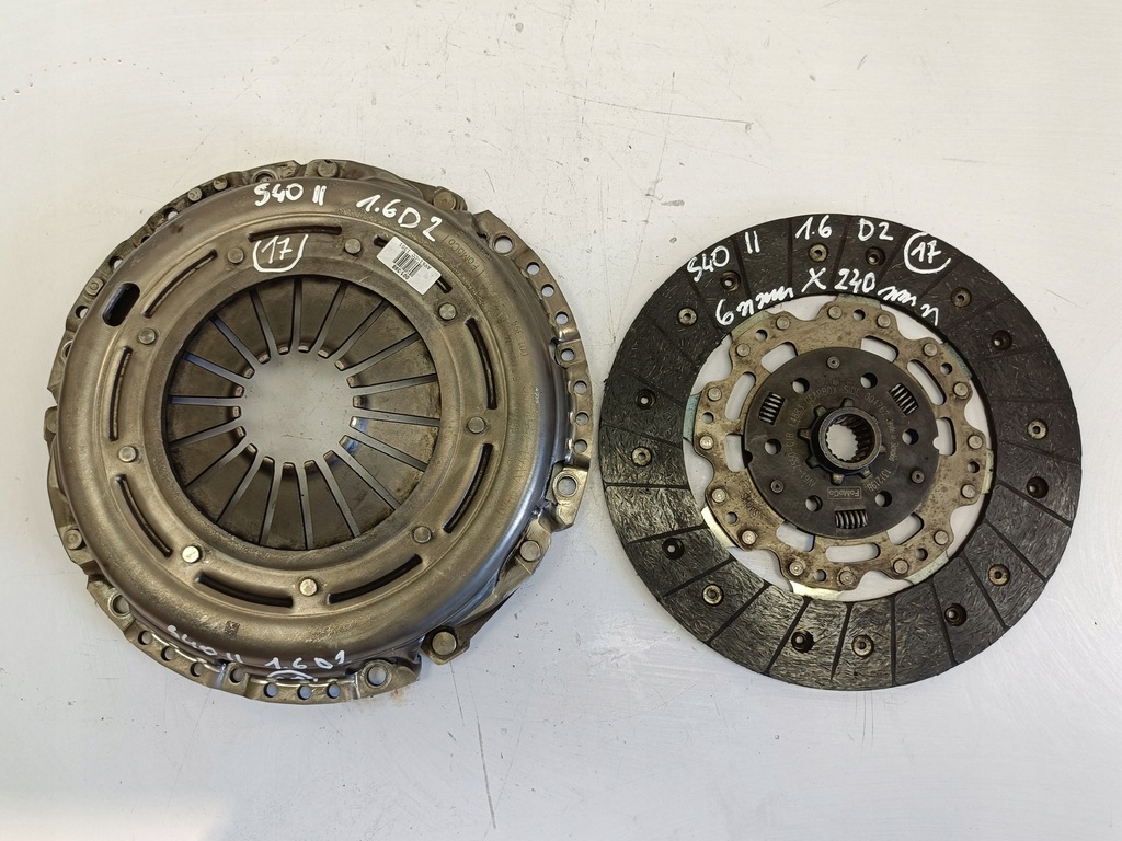 фото №1, Volvo s40 ii 1.6 d2 прижим диск сцепление