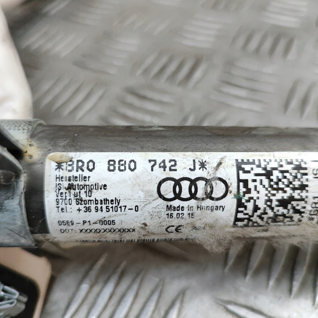 фото №7, Audi q5 sq5 2015 права сторона шторка безпеки подушка безпеки