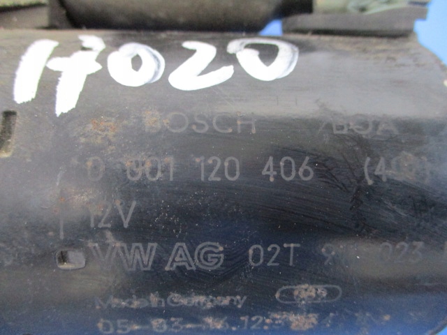 фото №5, Skoda fabia 1.4 стартер 0001120406 проверенный