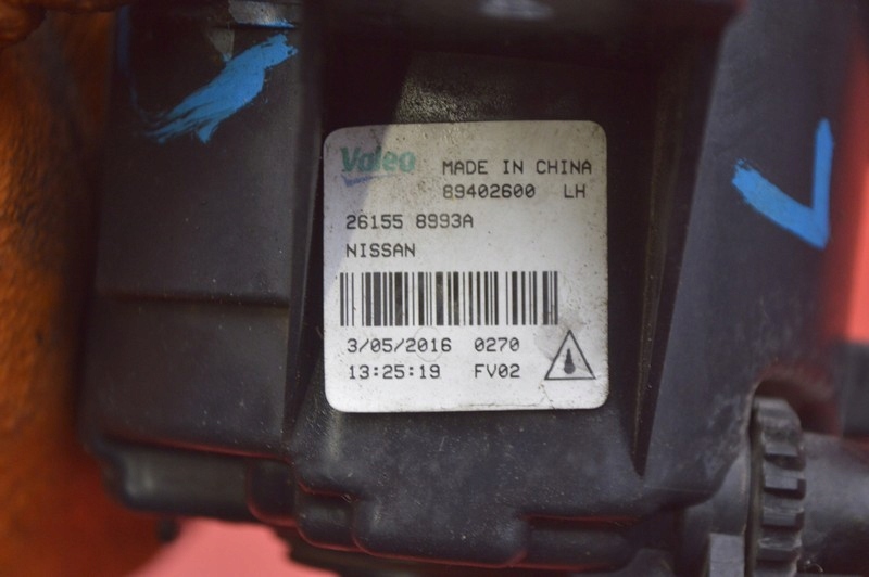 фото №11, Протитуманна фара лівий перед передній 261558993a nissan micra k13 lift 13-16